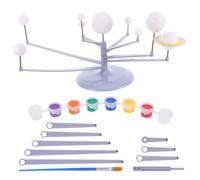 FRCOLOR Maquette du Système Solaire à Neuf Planètes à Monter Soi-même, Kit Stem Éducatif pour Garçon et Filles et Adolescents, Modèle Astronomique Réaliste en Kit de Sciences Spatiales,