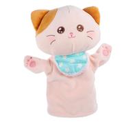 FRCOLOR Marionnette à Main Chat Peluche Animale Interactive pour Garçon Fille Créatif pour Conte et Jeu de Rôle Marionnette Doigt Animaux pour Histoire et Éveil
