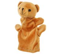 FRCOLOR Marionnette Ours Peluche Expressive Marionnette à Doigt pour Garçon Fille Interactif Histoires et Jeu de Rôle Développement Créatif et Communication