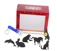 FRCOLOR Marionnettes à Ombres DIY pour Garçon Fille Kit Éducatif Traditionnel Chinois pour Développement Créatif et Narration Interactive