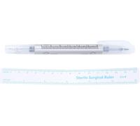 Frcolor Marqueurs De Pointe Chirurgicale Marqueur De Peau Stylo À Tatouer Piercing Maquillage Permanent Double Extrémité Encre D'encre Avec Règle