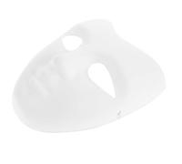 FRCOLOR Masque Blanc en Papier pour Carnaval et Théâtre, Expérience Créative Diy, Design Unique Peint la Main, pour Expositions Artistiques et Spectacles
