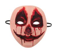 FRCOLOR masque cosplay masque de démon maquillage de clown d'Halloween masque d'Halloween pour dames masque de crâne Masque effrayant d'Halloween Masque sanglante Eva