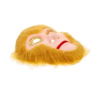 FRCOLOR Masque de Singe Réaliste pour Halloween Costume de Roi des Singes Masque Peluche pour Carnaval et Cosplay Ajustable et Confortable pour Adultes et Garçon Fille
