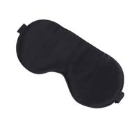 FRCOLOR Masque de Sommeil Cache-œil Occultant en Soie Double Face Noir, Ajustement Nez et Yeux pour Hommes et Femmes pour Voyage et Domicile