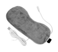 FRCOLOR Masque de Sommeil Chauffant USB pour Yeux Secs Compresses Chaudes Vapeur Confortable et Occultant Fatigue Oculaire pour Maison et Voyage