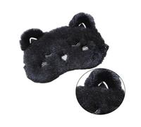 FRCOLOR Masque De Sommeil En Peluche En Forme De Chat Pour Adultes Et Enfants Cache Yeux Doux Et Confortable Pour Voyager Et Détendre Accessoire Parfait Pour Un Sommeil Paisible