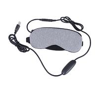 FRCOLOR Masque Dormir Usb Chaud Froid Pour Yeux Sommeil Maison Voyage Gris Sans Parfum Flux Bandeau Électronique Rafraîchissant