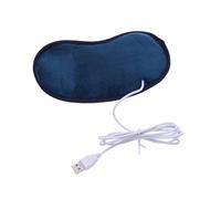 FRCOLOR Masque Oculaire Chauffant Usb Électrique Pour Relaxer Les Yeux Soulager La Fatigue Troubles Du Sommeil Maux De Tête Masque Chauffant Yeux Portable Pour Bureau Et Voyage Bleu