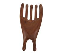 FRCOLOR Masseur De Cuir Chevelu En Bois À Cinq Doigts Outil D'Acupuncture Des Yeux Masseur De Nez Gua Sha Pour Tout Le Corps Pour Une Utilisation Au Bureau Et À La Maison