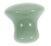 FRCOLOR Masseur De Visage Jade Avec Tête Forme De Champignon Pierre De Massage Pour Soin Peau Améliore La Circulation Et Tensions Outil De Beauté Pour Visage