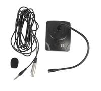 FRCOLOR Microphone de Bureau à Col de Cygne Filaire Micro Capacitif Haute Sensibilité Microphone de Conférence pour PC et Ordinateurs Portables Installation Stable et Usage Mains