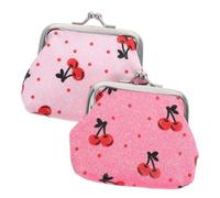 FRCOLOR Migry Matter Pattern Coin Makeup Pouch Pouch Fashion Small De Rangement De Rangement pour Pièces De Rouge À Lèvres Et Maquillage Léger Et De Pièce Portable pour Et