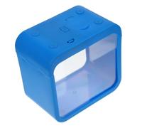 FRCOLOR Mini Aquarium Décoratif avec Lumière Petit Réservoir Transparent pour Poissons Boîte Reptile Détachable pour Bureau Compact et Facile à Nettoyer pour Décoration Maison