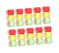 FRCOLOR Mini Décor de Bocaux de Confiture pour Maison de Poupée, Modèles Miniatures en Résine 30 Pièces, Décoration Micro-Paysage Créative pour Garçon et Filles et Collectionneurs