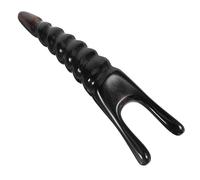 FRCOLOR Mini Horn Eye Massage Stick Portable Facial Gua Sha Tool For Eye Fatigue Relief And Neck Care Compact Manual Massager For Skin Circulation And Puffiness Reduction