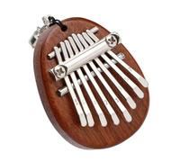 FRCOLOR Mini Kalimba Tons Bois avec Cordon Piano à Pouce Pratique et Portable pour Débutants et Instrument de Musique avec Finitions Soignées et Design Ergonomique