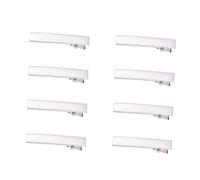 FRCOLOR Mini Pinces à Cheveux Alligator Faciles à Utiliser Lot de 50 en Fer Argenté avec Dents 4 Cm pour Attacher Fleurs et Nœuds Accessoires pour Cheveux