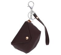 FRCOLOR Mini Portefeuille avec Fermoir Mousqueton Porte-Monnaie Portable pour Filles Petit Porte-Cartes et Chaînette de Sac à Main