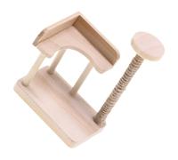 FRCOLOR Miniature Cadre Escalade Bois pour Maison de Poupée Décor Miniature Élégant Cadre de Grimpe pour Chaton Accessoire Artisanal Compact et Lisse
