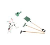 FRCOLOR Miniature Gardening Tool Set Small Dollhouse Garden Accessories for Planting Digging and Decoration Micro Farm Simulation Tools Kit for Indoor Miniature Gardens
