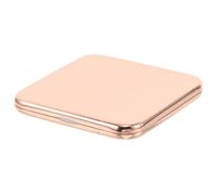 FRCOLOR Miroir Compact Pliable Portable Acier Inoxydable Miroir de Maquillage avec Grossissement et Filles