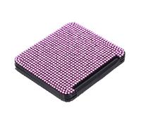 FRCOLOR Miroir de Poche Pliable Mini Décoré de Miroir de Voyage Compact Portable pour Sac à Main Élégant et Pratique pour Bureau et Déplacement