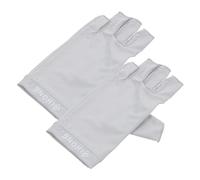 FRCOLOR Mitaines Anti-UV pour Manucure Gel sans Doigts Protection Solaire Légère pour Femmes Adaptées à et aux Activités Extérieures