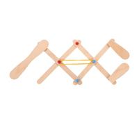 FRCOLOR Modèle de Bras Mécanique Bois DIY Éducatif pour Garçon Fille Kit Dingénierie Manuelle Décoration de Bureau Interactive et Apprentissage des Principes Mécaniques