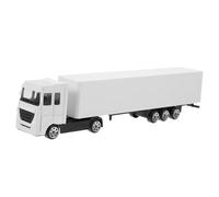 FRCOLOR Modèle de Camion Porte-Conteneurs en Alliage pour Garçon et Filles Camion Jouet Miniature Jouet Sûr et Solide pour Décorations de Scènes Miniatures 1 Pièce