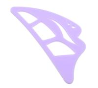 FRCOLOR Modèle de fard à paupières de fard à paupières outil de fard à paupières en silicone outil d'assistance eyeliner outil de fard à paupières bricolage Gel de silice Lavender