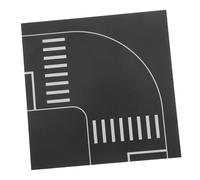 FRCOLOR Modèle de Route DIY Réaliste pour Paysage de Scène Jeu Éducatif avec Panneaux de Signalisation pour Apprentissage Garçon Fille Accessoire Miniature Interactif pour Jeu Familial