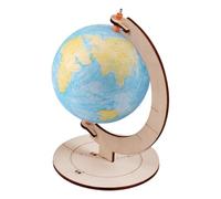 FRCOLOR Modèle Structure Terre en Mousse DIY pour Garçon et Filles, Kit Scientifique Éducatif, Globe Terrestre Petit Format, Couleurs Naturelles, Loisirs Créatifs et Apprentissage Scolaire, 1 Lot