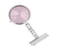FRCOLOR Montre De Poche à Quartz Simple Montre pour Infirmière Ou Médecin avec Clip De Sécurité