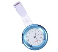 FRCOLOR Montre De Poche D'infirmière à Clip Bleu Foncé, Surveillance Infirmière, Matériau Solide, pour Femmes, Usage Professionnel Hospitalier, Chiffres Clairs Et Timing Précis