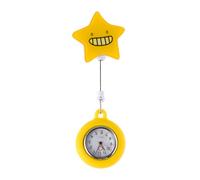 FRCOLOR Montre Infirmière Rétractable avec Trotteuse Montre de Poche à Clip pour Médecin et Aide-Soignante Design Simple et Cadeau Style