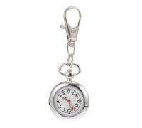 FRCOLOR Montre Porte-clés Unique pour Infirmière Ronde en Métal Légère Et Pratique pour Étudiants Pendant Examens Accessoire De Paquet à Dos