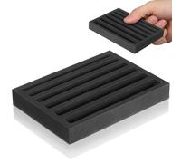 FRCOLOR Moule à Lingots en Graphite pour Fusion et Moulage de Métaux, Moule à Solide Six Rainures, Adapté aux Analyses Scientifiques L'Enseignement