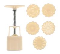 FRCOLOR Moule à Pression Manuelle 3d pour Biscuits en Abs Blanc Fonction Emporte-pièce, Pâtisserie Maison Fabrication de Savons