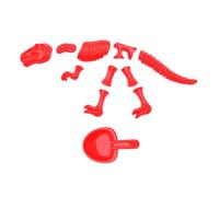 FRCOLOR Moules à Sable Dinosaures De Moules à Pâte à Modeler Jouets De Plage pour Garçon Fille Formes De Dinosaures Soi-même