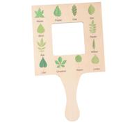 FRCOLOR Nature Guide pour Garçon Fille Cadre Bois de Pin Épaisseur Outil Dobservation Extérieur pour et Identification Nature