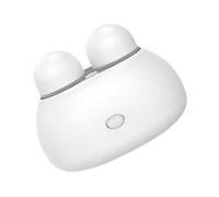 FRCOLOR Nettoyeur De Lentilles De Électrique Machine De Nettoyage Automatique pour Lentilles Accessoire Pratique pour Voyage Blanc