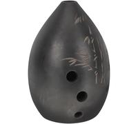 FRCOLOR Ocarina en Céramique à 8 Trous pour Débutants Petit Ocarina d'Entraînement Noir Instrument de Musique Léger et Portable pour Apprentissage et Fête