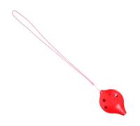 FRCOLOR Ocarina Résine Alto C avec Cordon Instrument Éducatif pour Garçon Fille et Débutants Traditionnelle Chinoise Portable