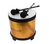 FRCOLOR Orff Percussion Instrument Floor Drum for Small Tom Drum with Mallet Safe and for Early Music Learning and Preschool