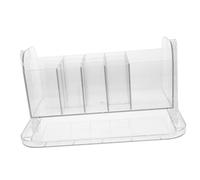 FRCOLOR Organisateur De Maquillage Transparent Avec Support Pour Parfum Et Rangement Cosmétiques Étagère De Bureau Pratique Pour Pinceaux Et à