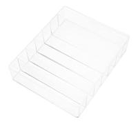 FRCOLOR Organisateur de Palette de Maquillage Transparent Porte-palettes de Fards à Paupières Rangement de Cosmétiques Compact et Pratique