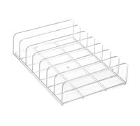 FRCOLOR Organisateur Palette de Maquillage Transparent Acrylique Compartiments Rangement Compact pour Fards à Paupières et Blush