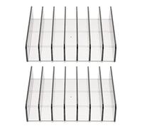 FRCOLOR Organisateur Transparent de Maquillage Présentoir à Cosmétiques Boîte Organisateur pour Fards à Paupières