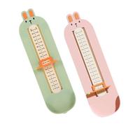 FRCOLOR Outil De Mesure De Chaussures Pour Enfants 2 Pièces Jauge De Longueur De Pied Appareil De Mesure De La Taille Pour La Taille Des Chaussures Appareil De Mesure Du Pied Pour Un